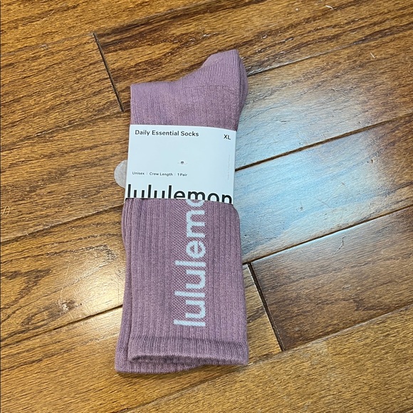 lululemon athletica Other - lululemon athletica Lavender Casual Socks